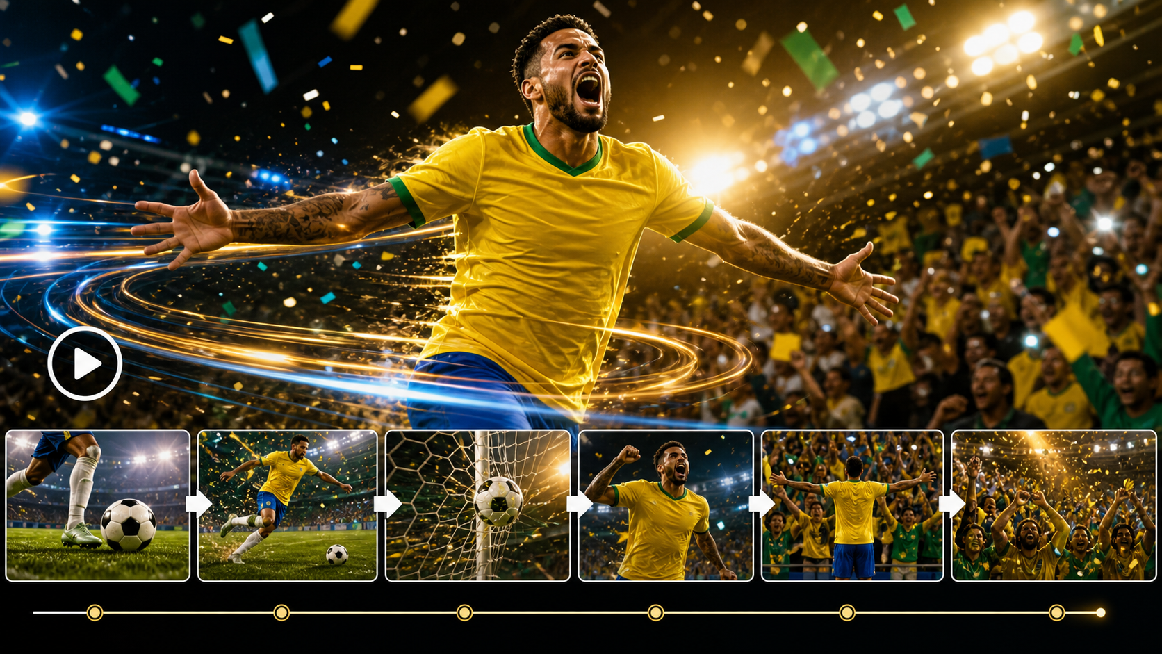 Imej Piala Dunia Kepada Penjana Video yang menyokong imej video