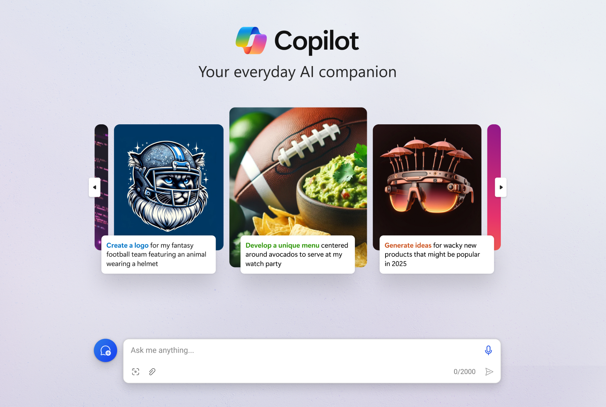 Generatorul de imagini Microsoft Copilot