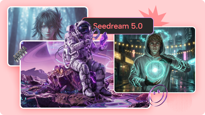 Eroe visivo che mostra risultati fotorealistici creati con il generatore di foto realistiche Seedream di Dreamina