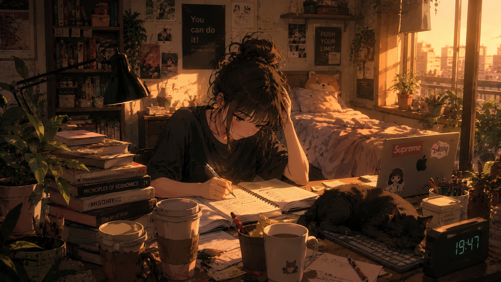 Lo-Fi-Studiensitzung