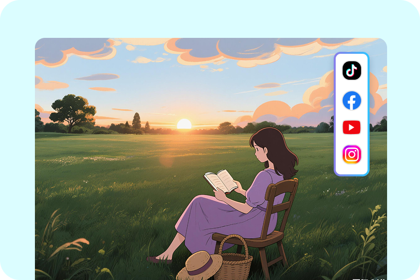 Magdagdag ng Ghibli-style na init sa iyong mga social na visual
