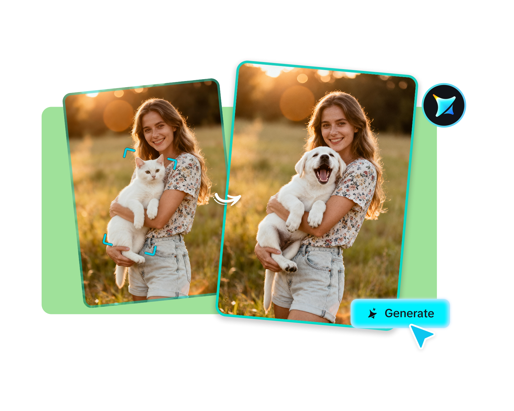 modificatore foto con IA