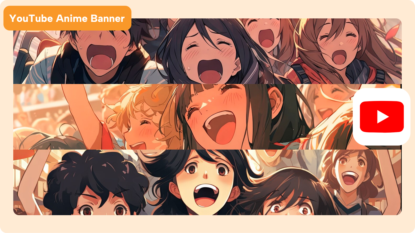 Banner de anime en youtube