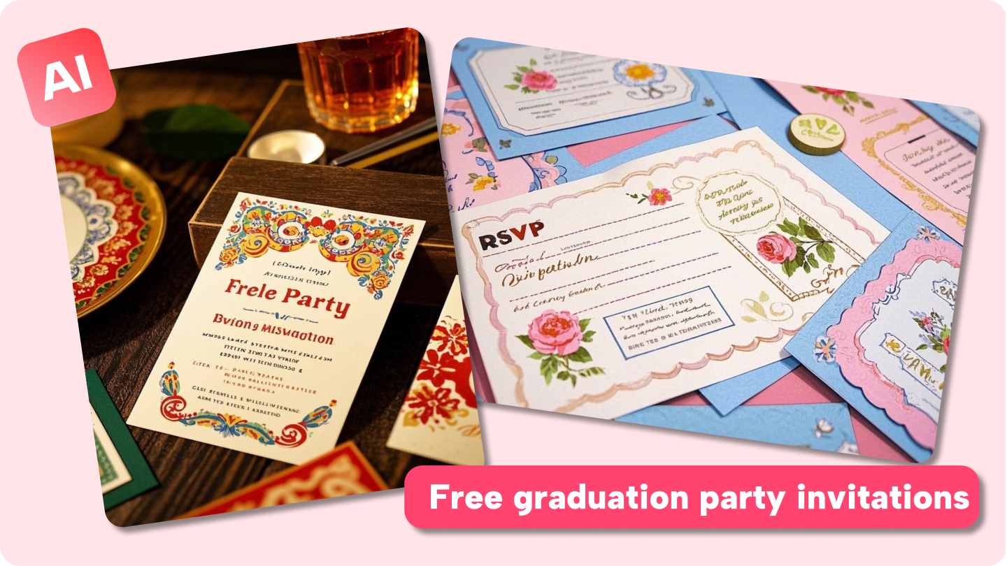 Inviti gratuiti per feste di laurea