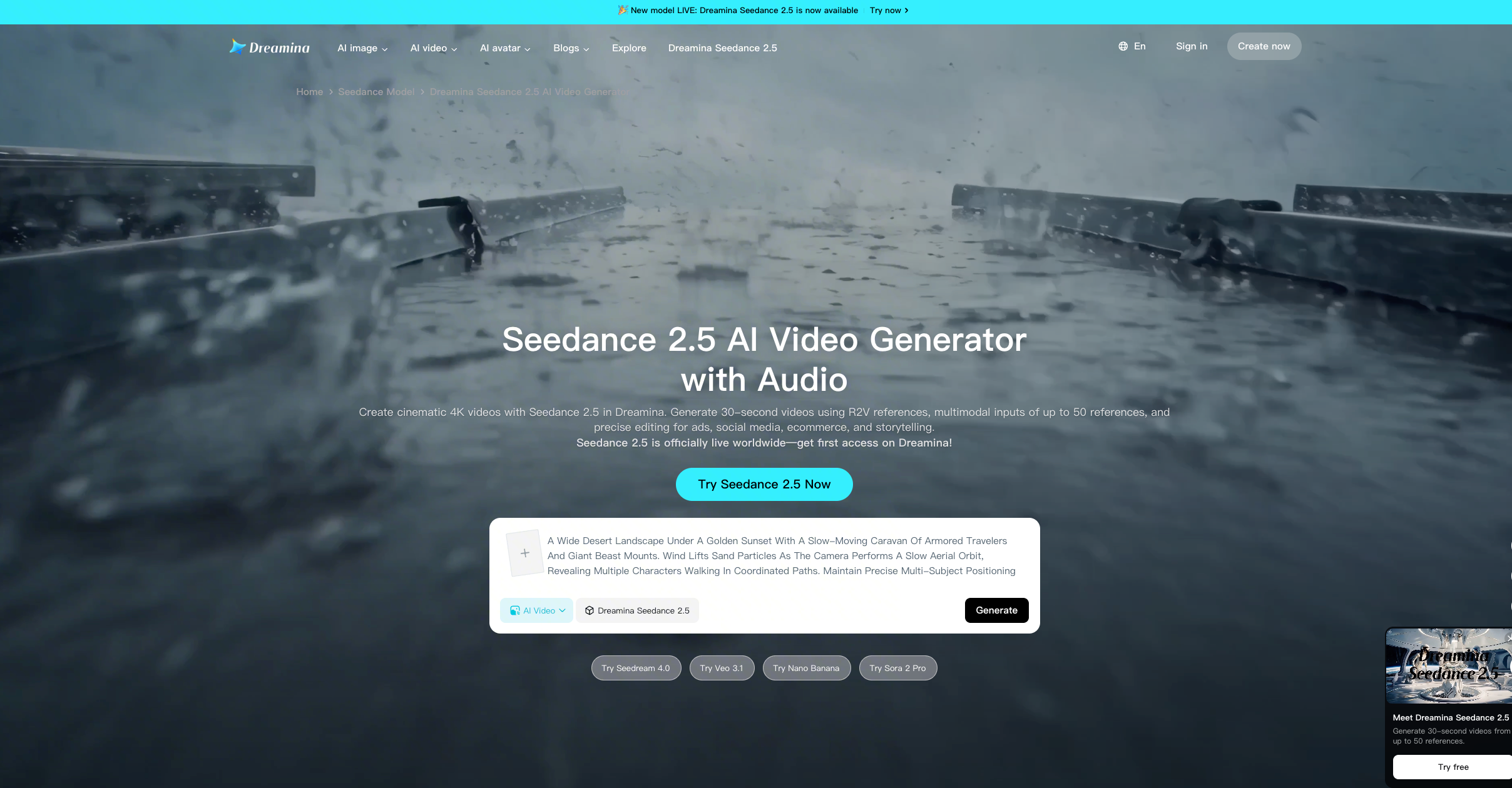 1. Dreamina — best documented fit for storyboard-led sequence control