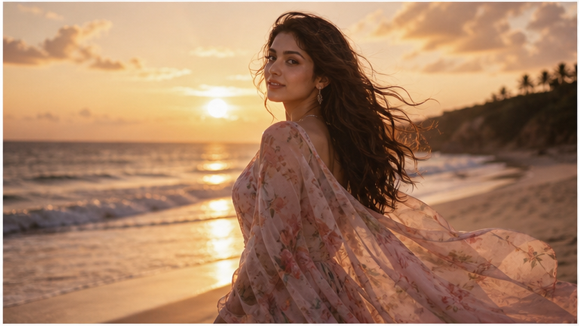 Beach Photo Prompt Girls example 3