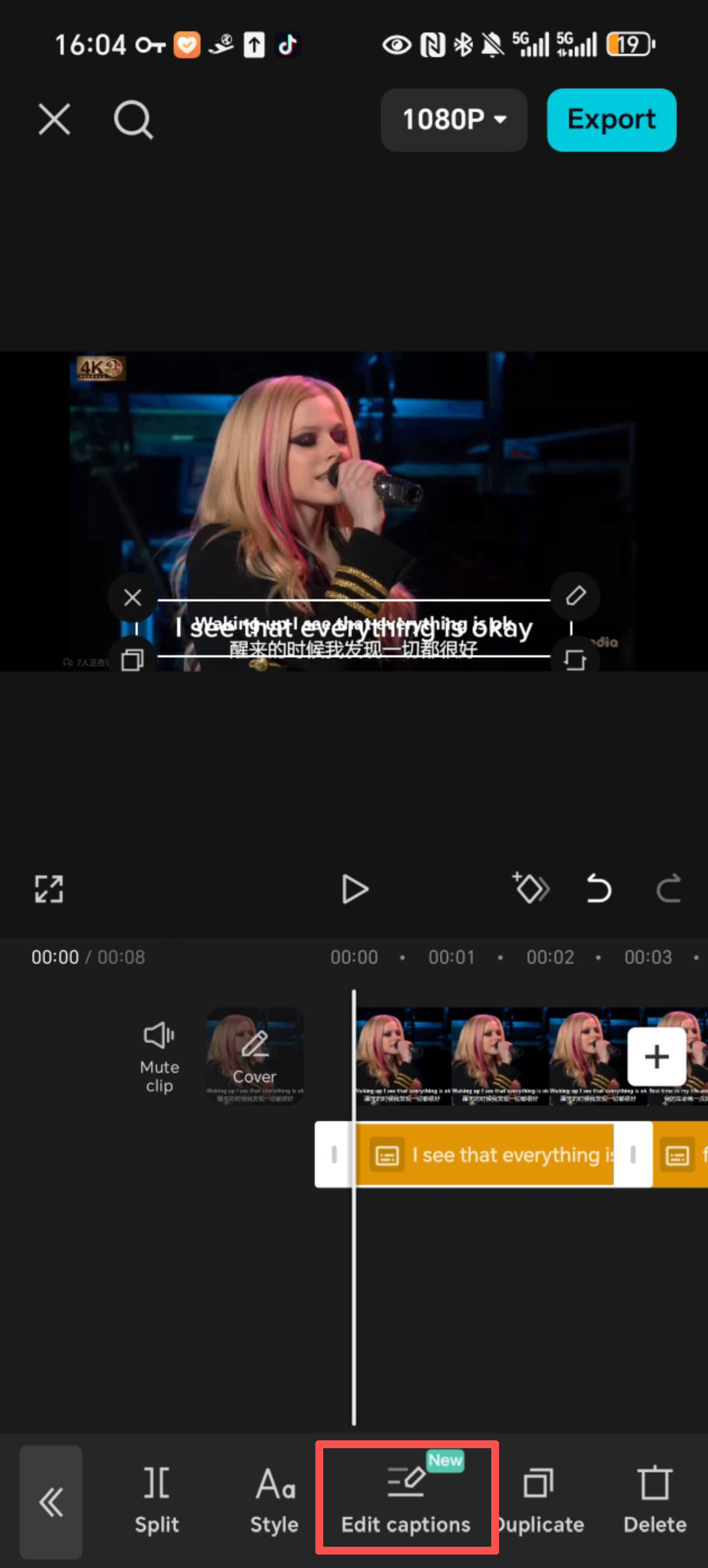 Edita danmu en cualquier línea de tiempo