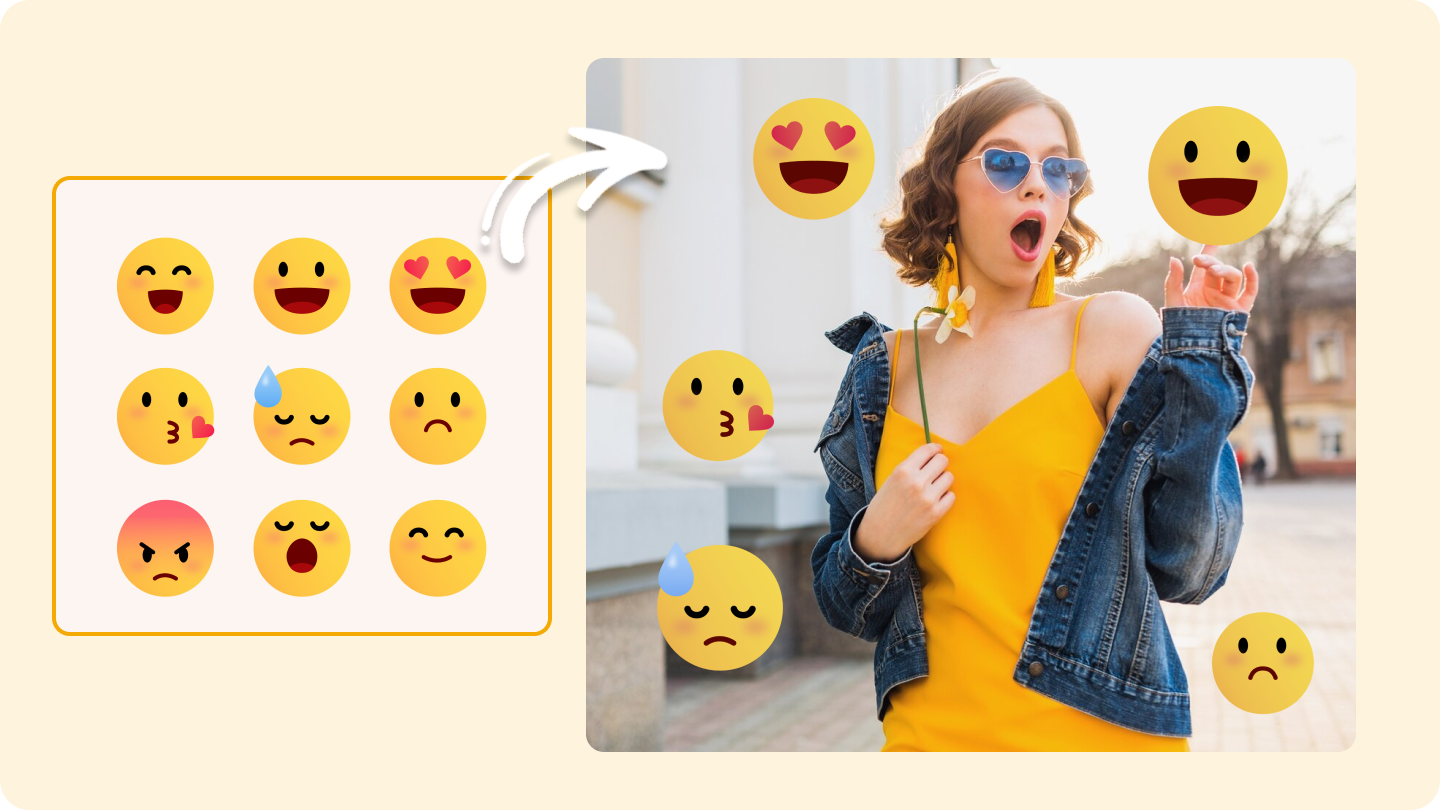 add emoji to photo