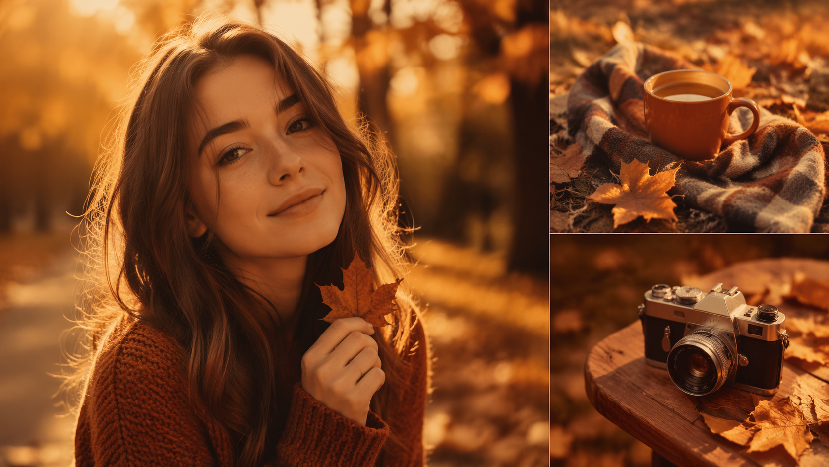 Dreamina autumn photo filter hero image