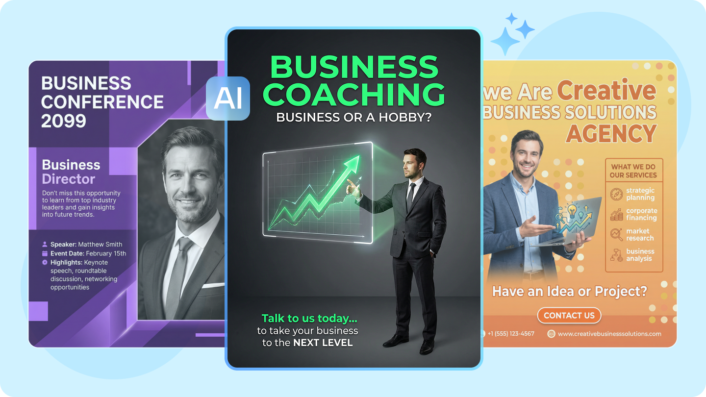 How To Design Business Posters for Greater Visibility And Engagement
