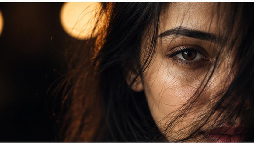 ChatGPT Half-Face Portrait AI Photo Editing Prompts example 2