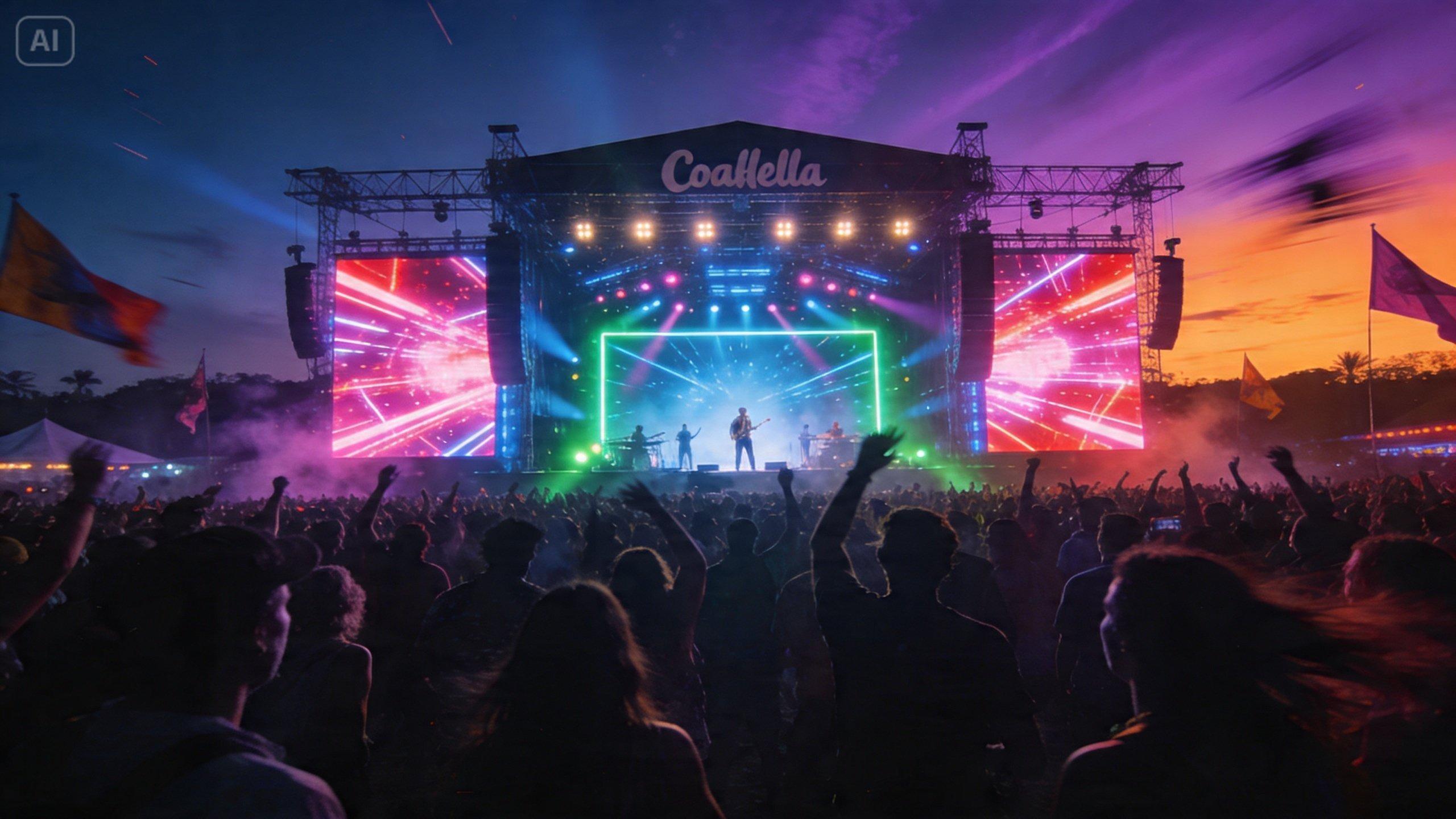 AI Coachella fotoğraf istemleri