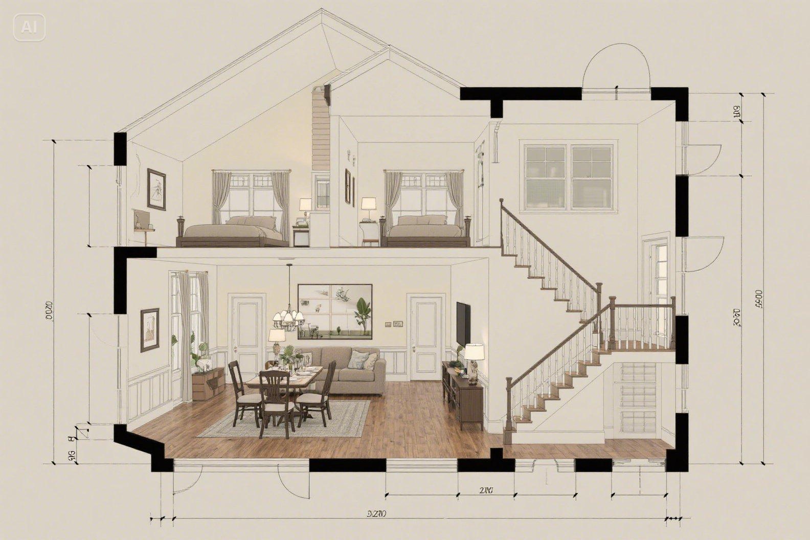 Twee-onder-een-kapwoningen plattegronden