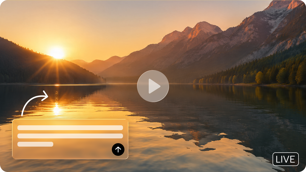 Build stunning loops from written descriptions using text-to-video