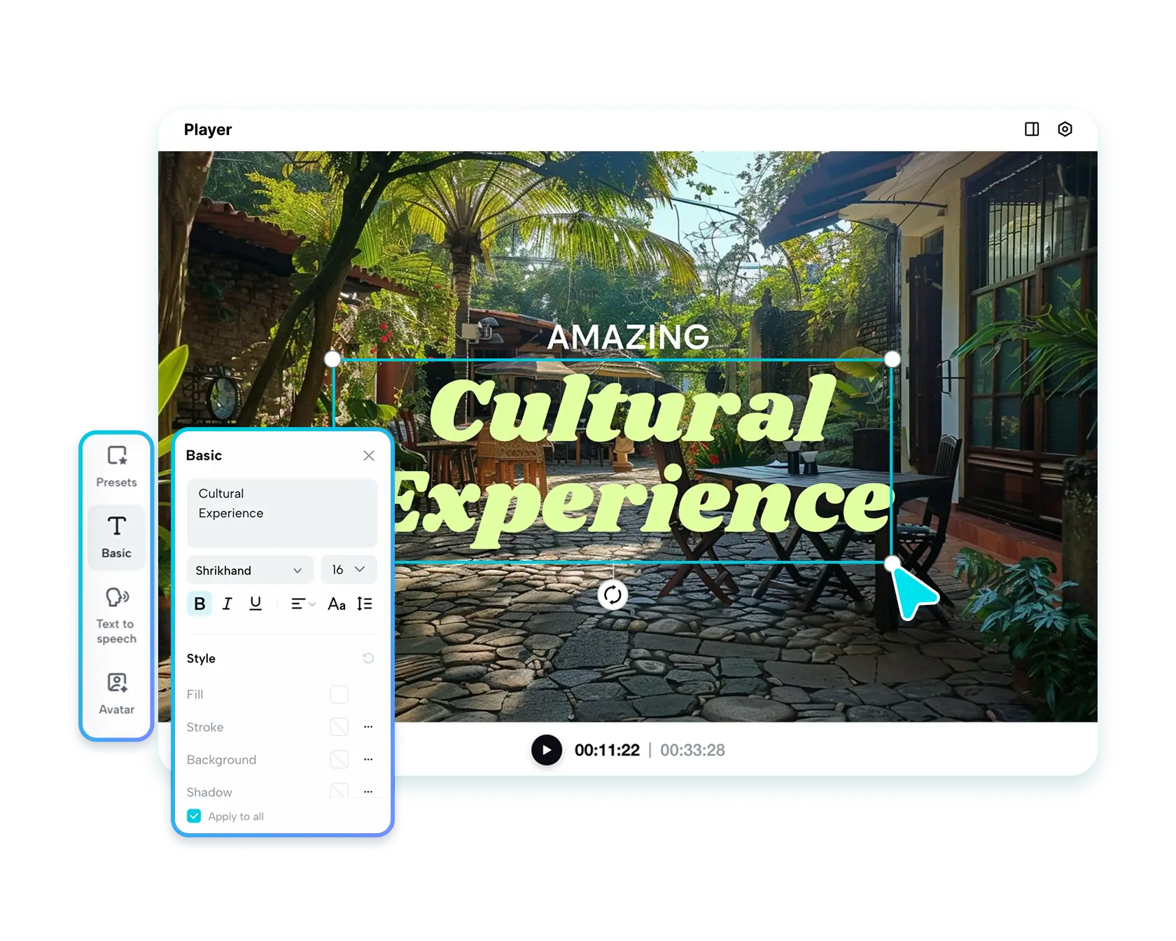 Best Online Video Text Editor | Edit & Customize Text on Your Videos!