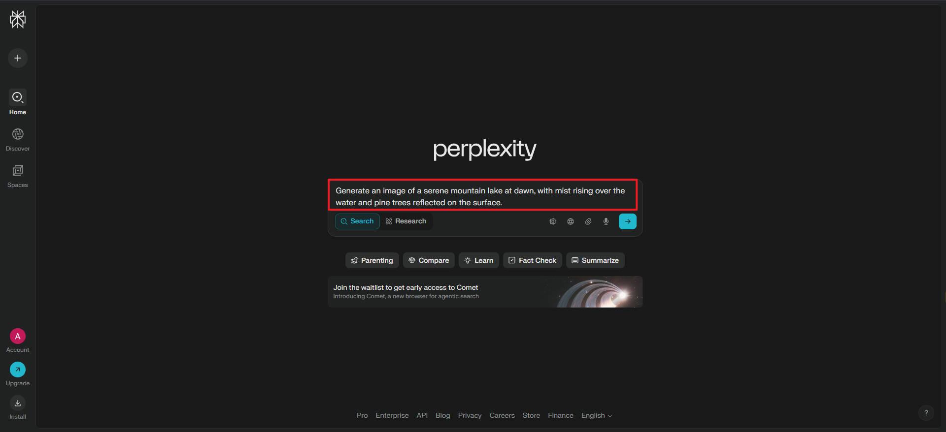 google Perplexity ai