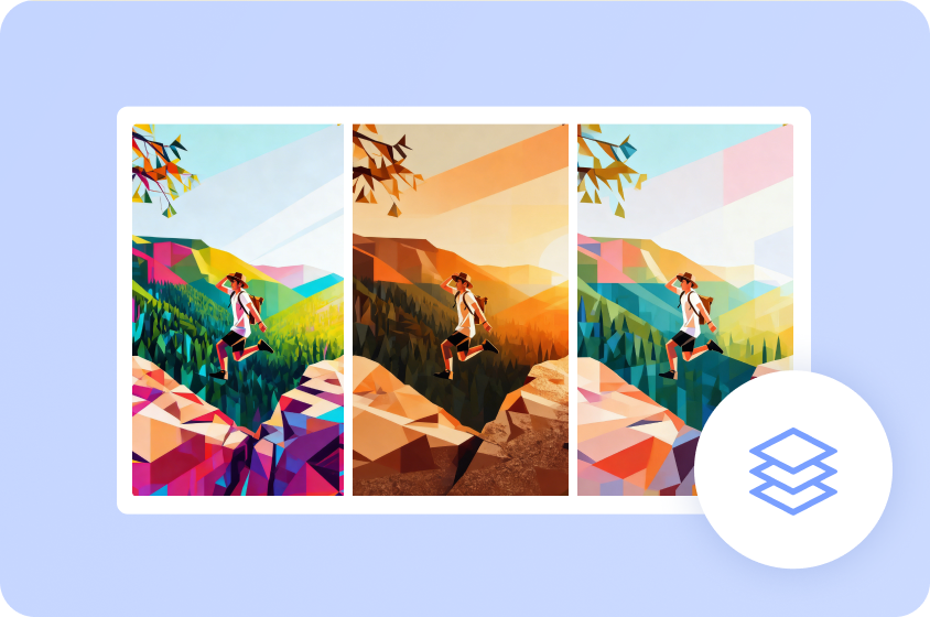 Custom na low-poly na istilo ng sining