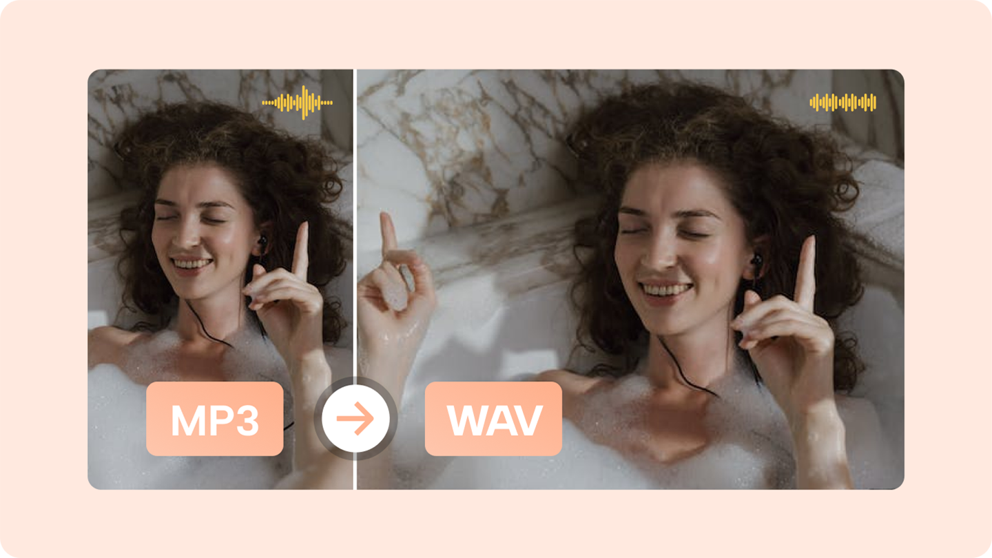 Yüksek Kaliteli Sesin Keyfini Çıkarmak İçin MP3 'ü WAV' a Dönüştürün