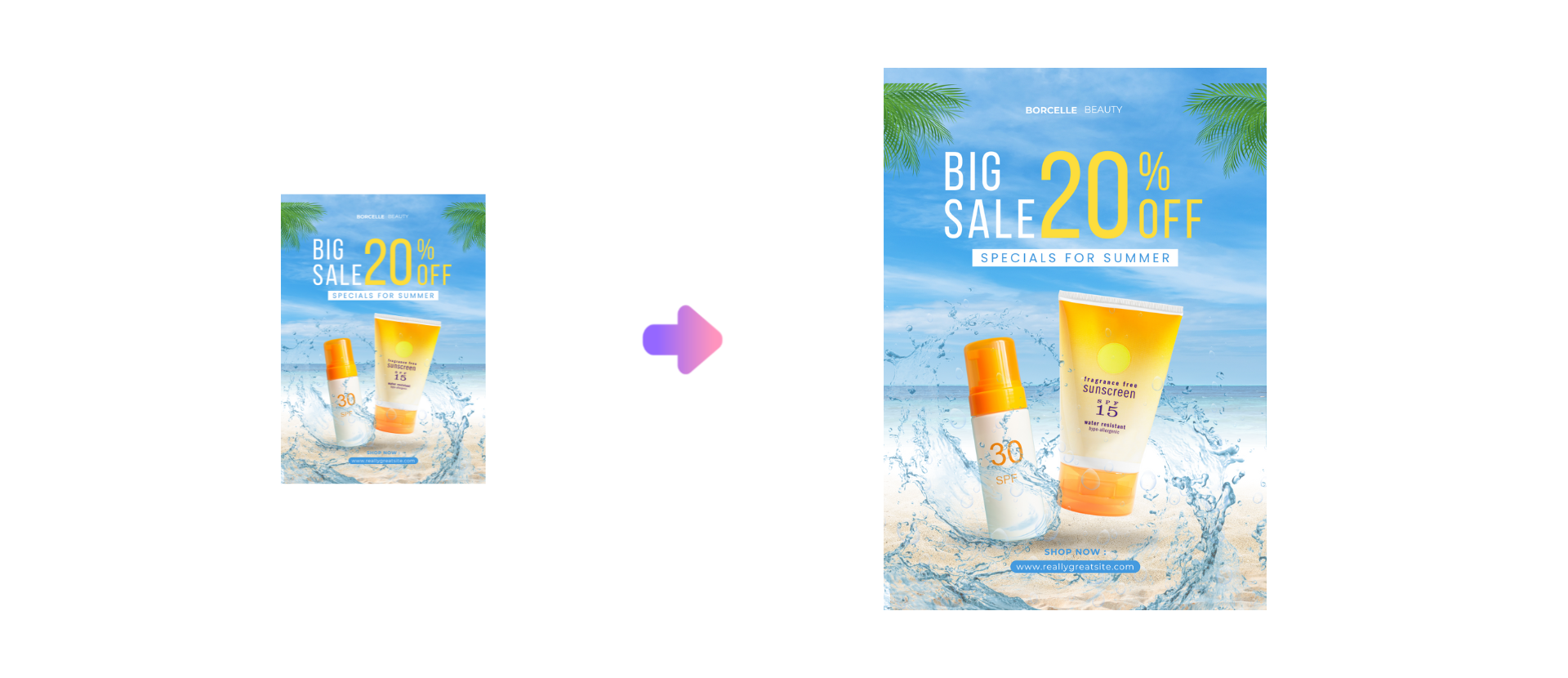ontwerpideeën voor productposters