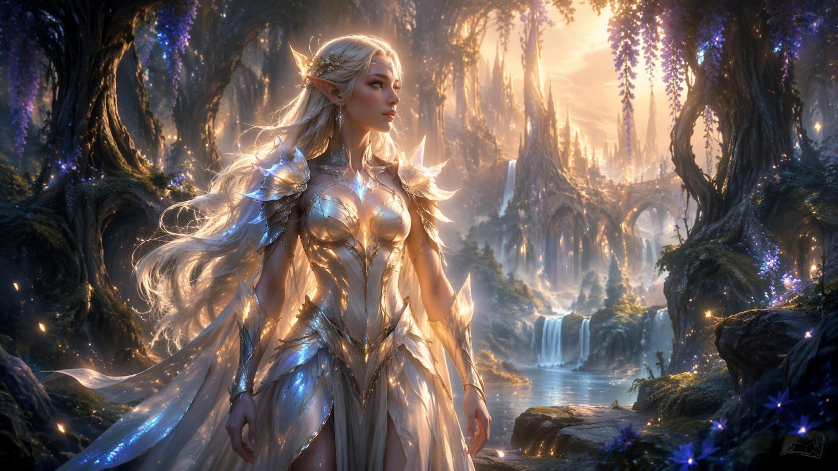 Dreamina ezRemove ai image generator prompting Beispiel 5: Fantasy-Charakter-Konzept