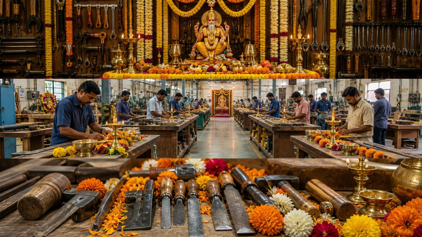 Vishwakarma Puja AI Photo Prompts step 2