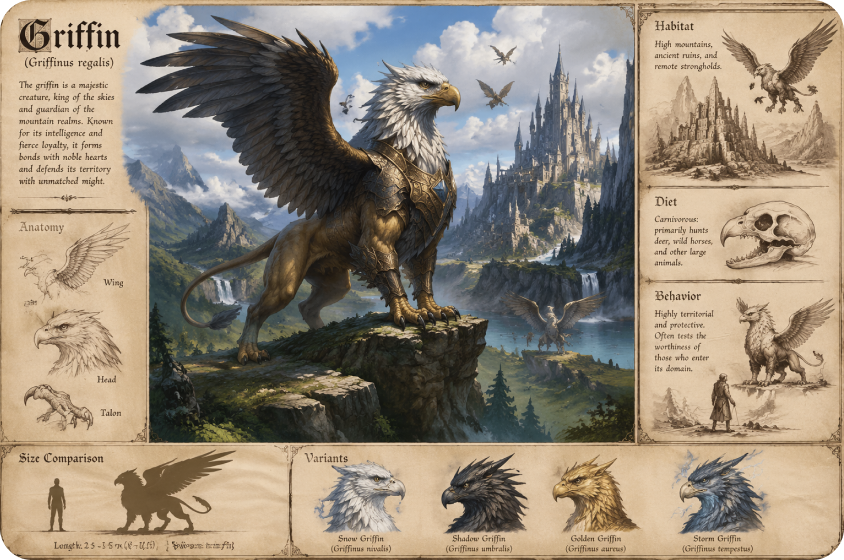 Create unique fantasy worlds