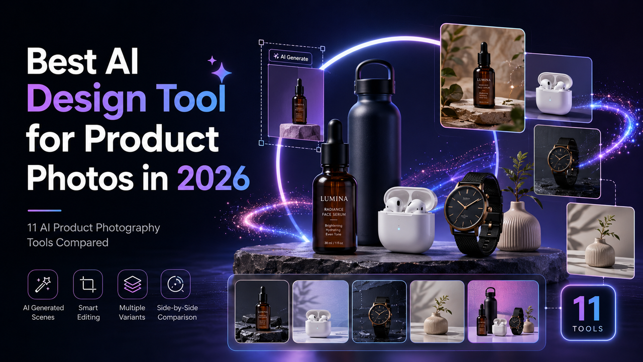 Best AI Design Tool for Product Photos in 2026: 11 AI Product Photography Tools Compared