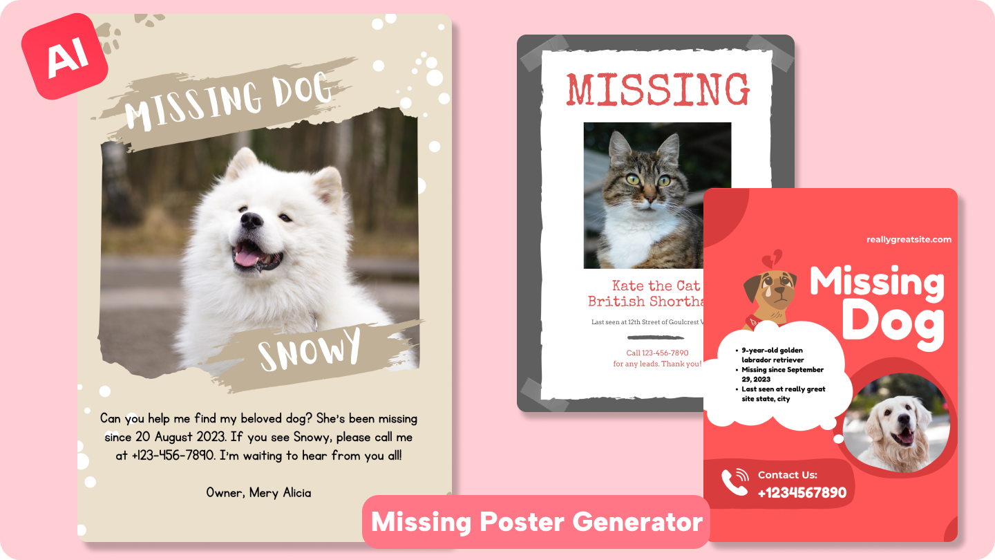 missing poster