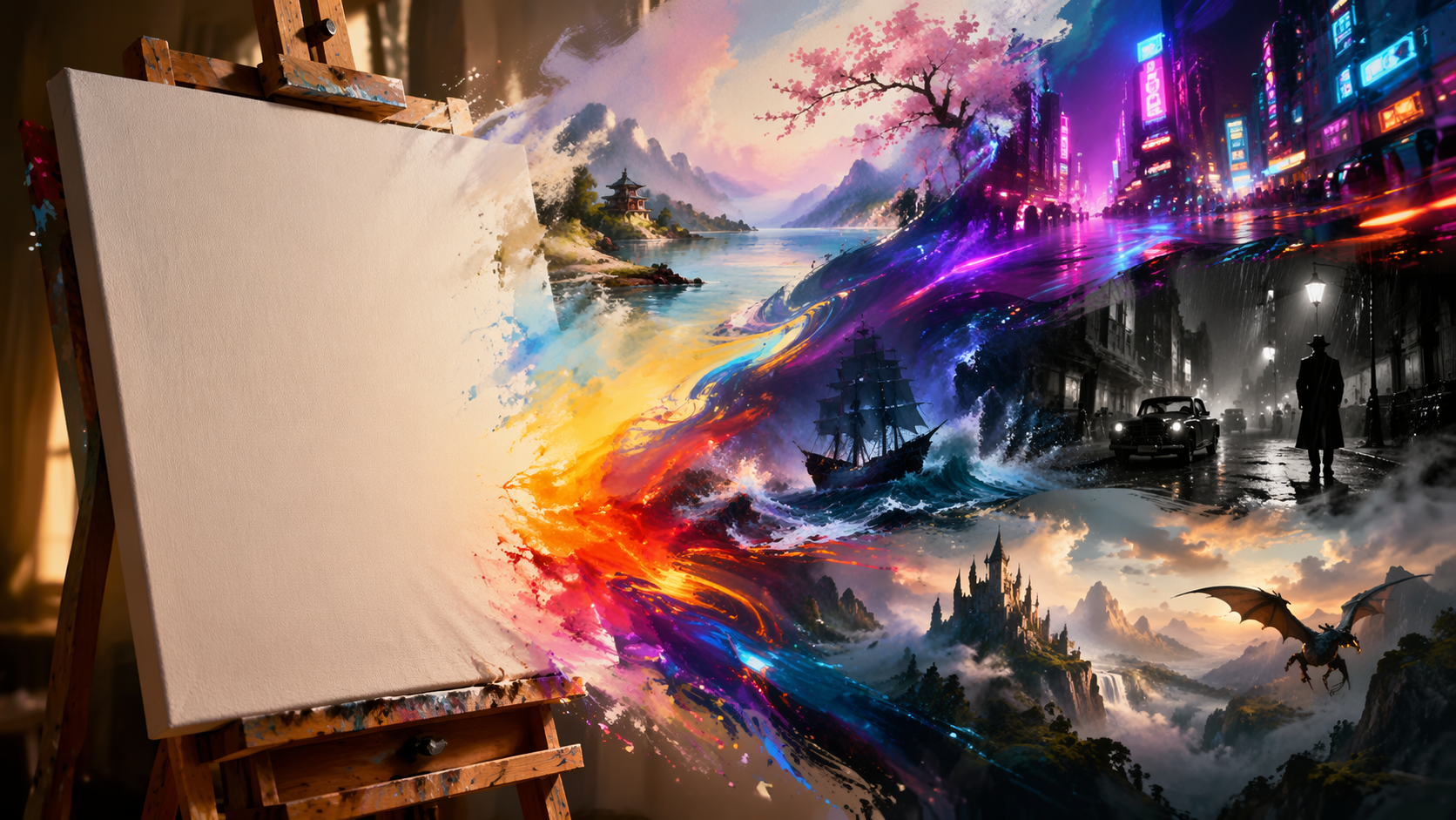 Dreamina Inspo AI prompt prompt example 3: Dream Product Scene