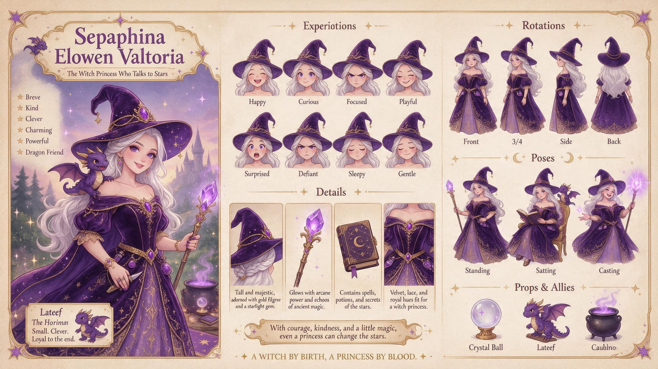Character Reference Sheets Generator: Design Character Sheets