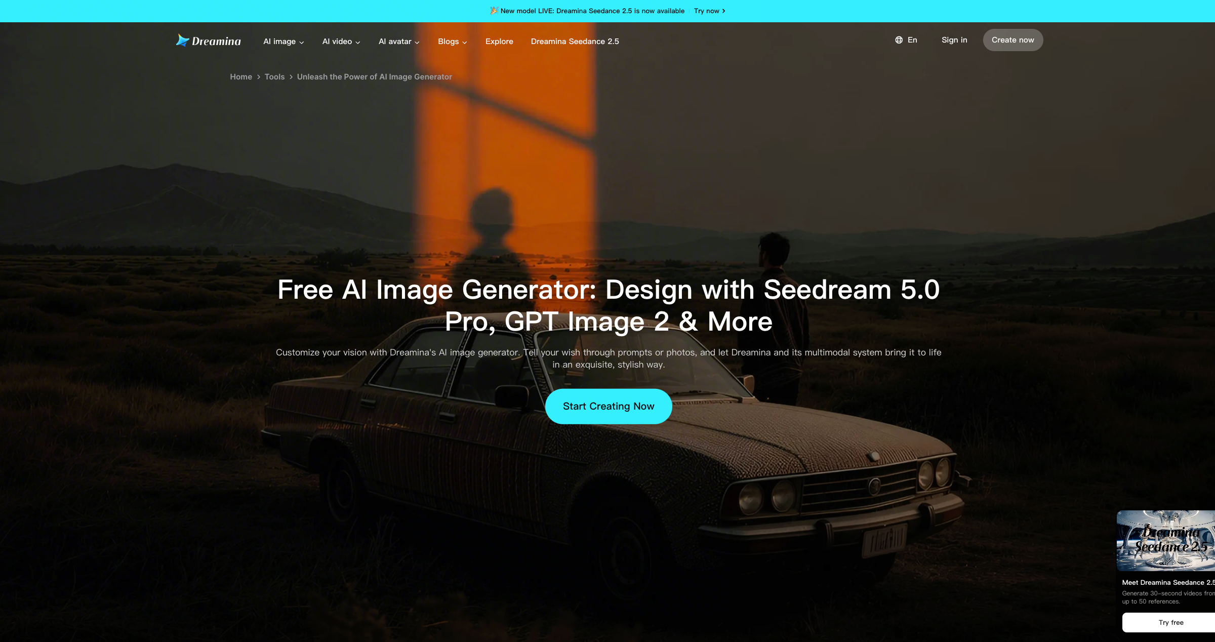 Dreamina KI-Bildgenerator