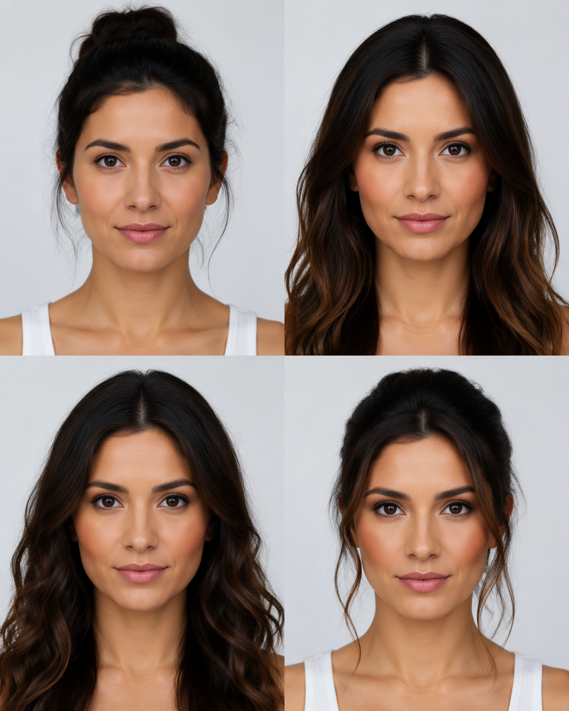 Dreamina virtual face shape try on 16:9 hero image