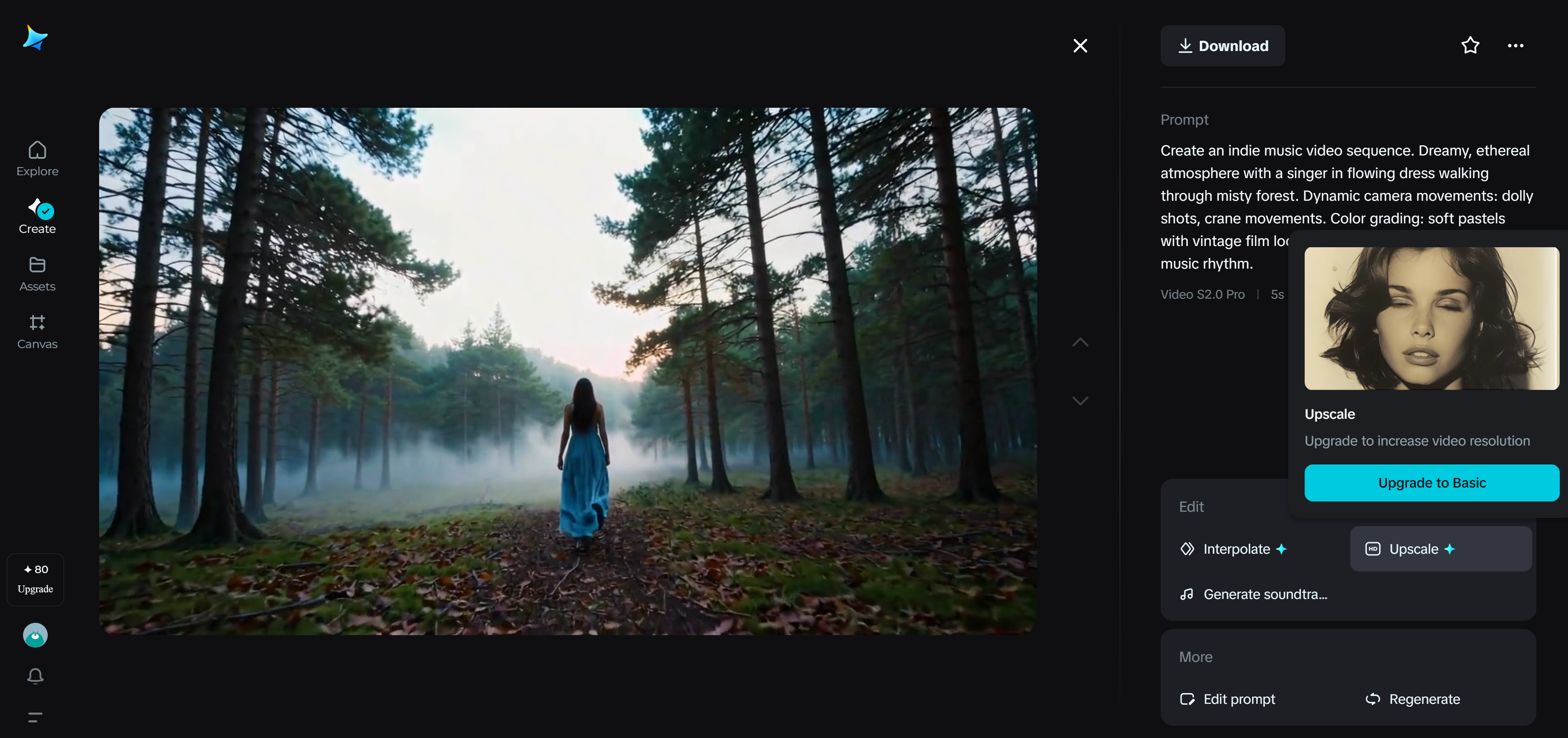 Penskalaan HD Dreamina