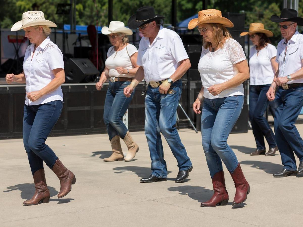 AI line dance generator prompt cover 2 in 4:3