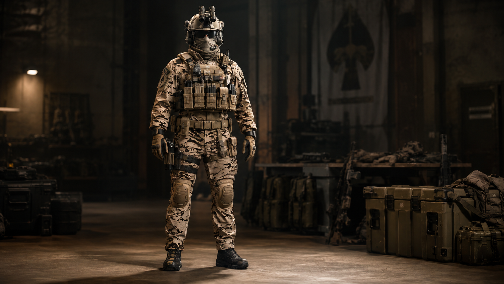 Prompt for a special ops outfit