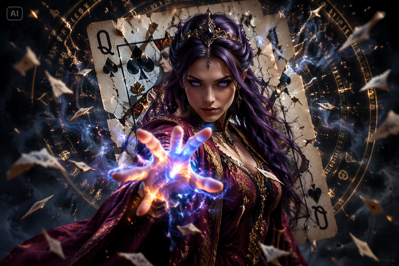 queen of spades AI prompts benefits