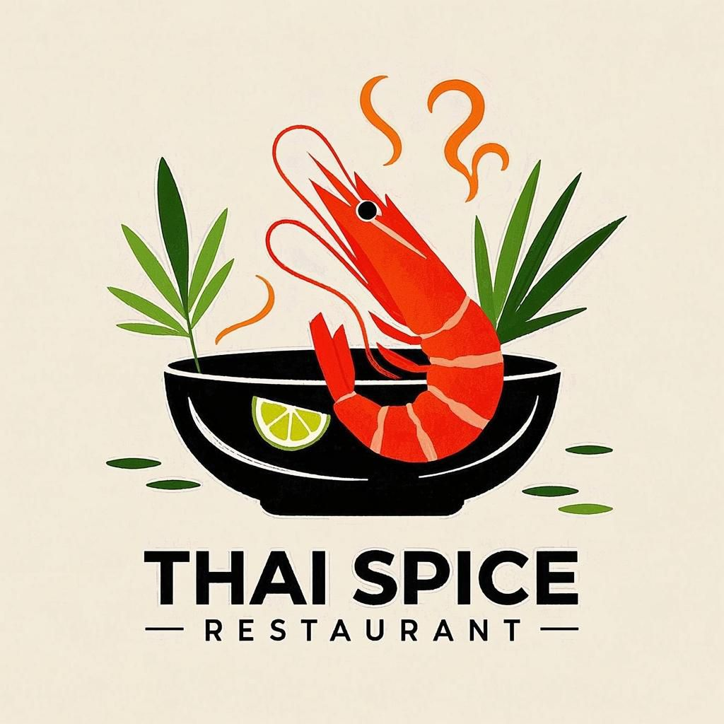 Design des Logos eines thailändischen Restaurants
