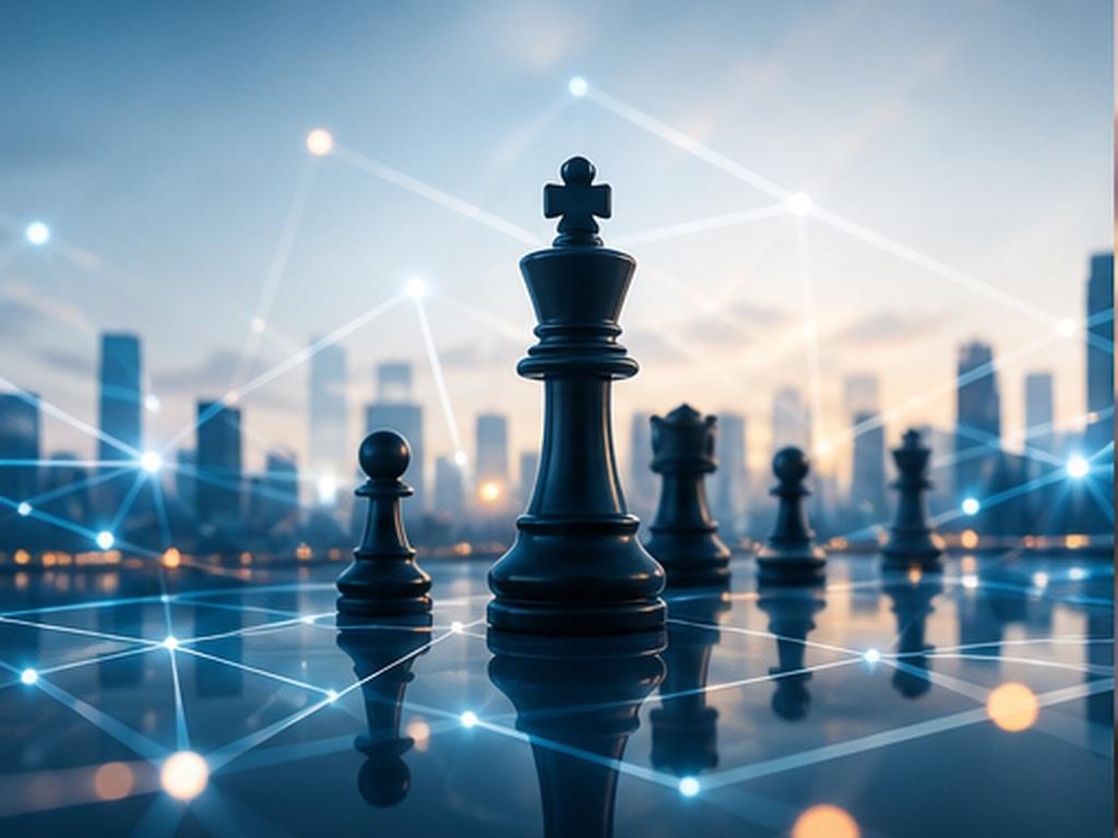 Beautiful AI Presentation Visuals prompt example 1 - Executive strategy visual