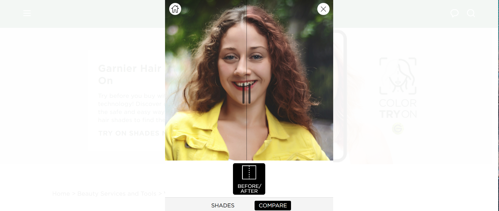 virtual haircut and color