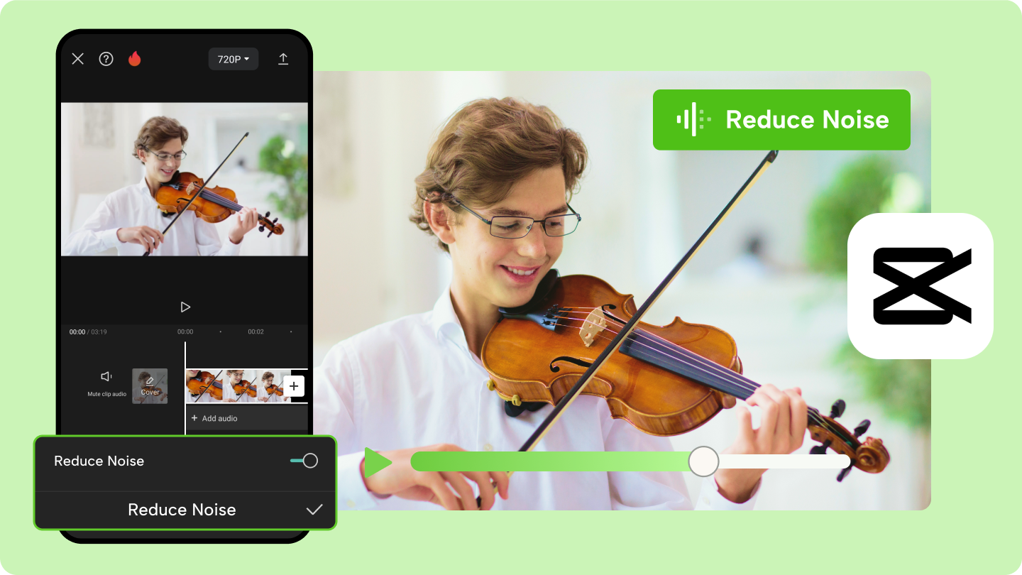 App zur Geräuschunterdrückung