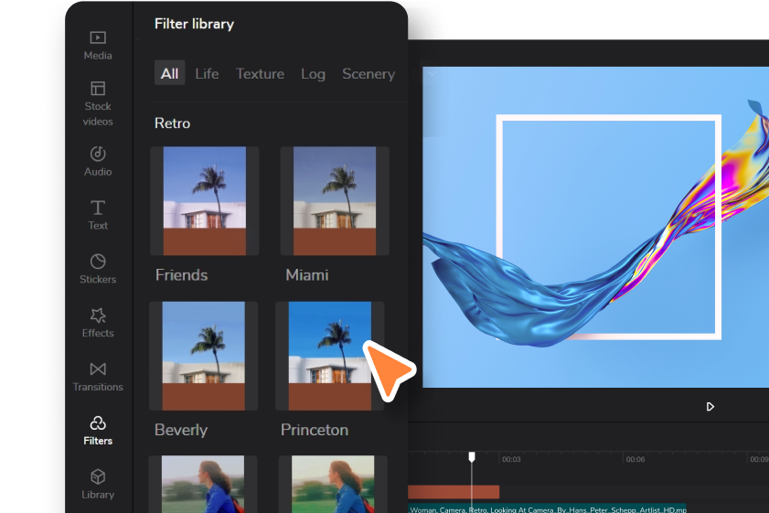 Edit speed and crop size