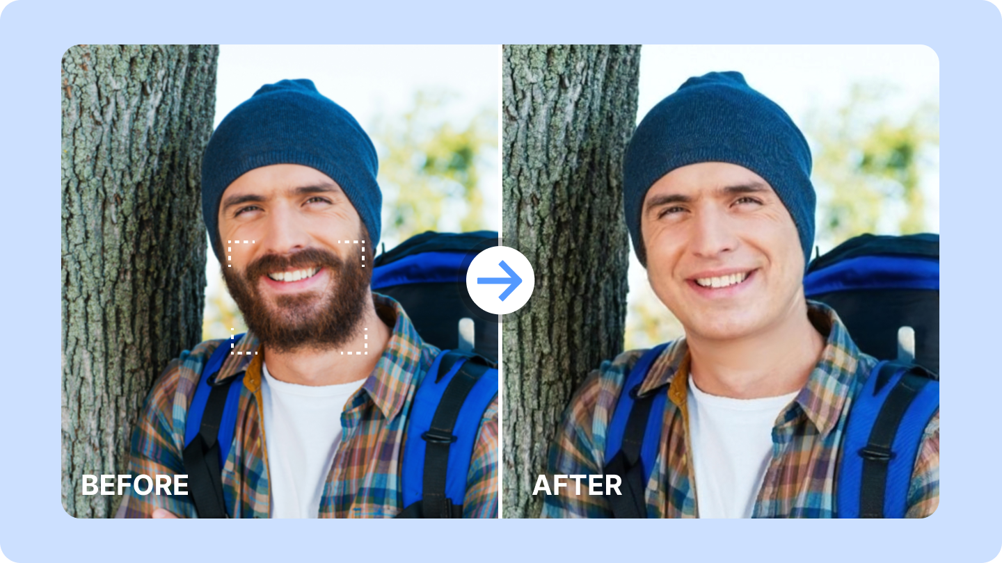 beard remover online