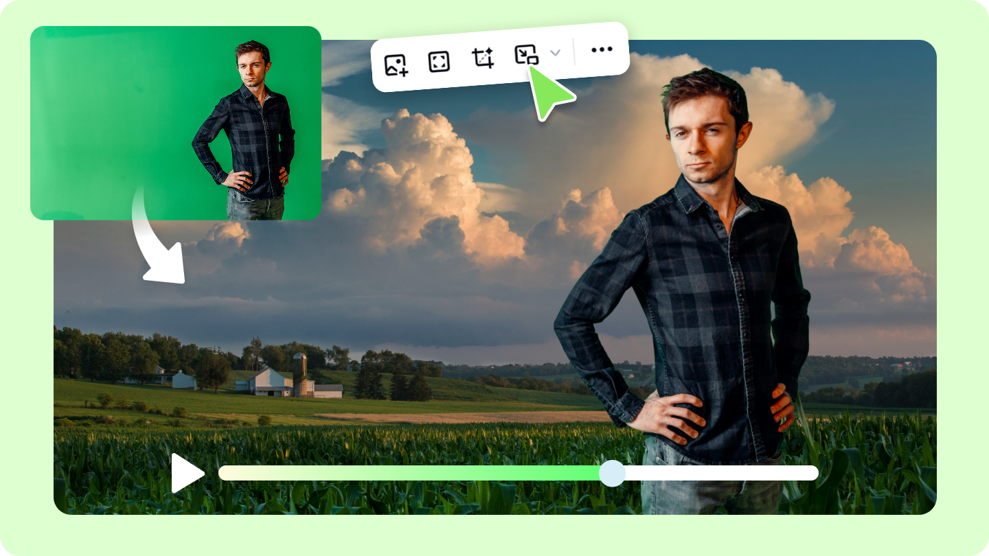 green screen