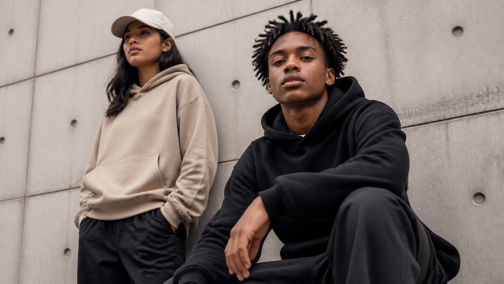 Präsentationsbeispiel für Streetwear