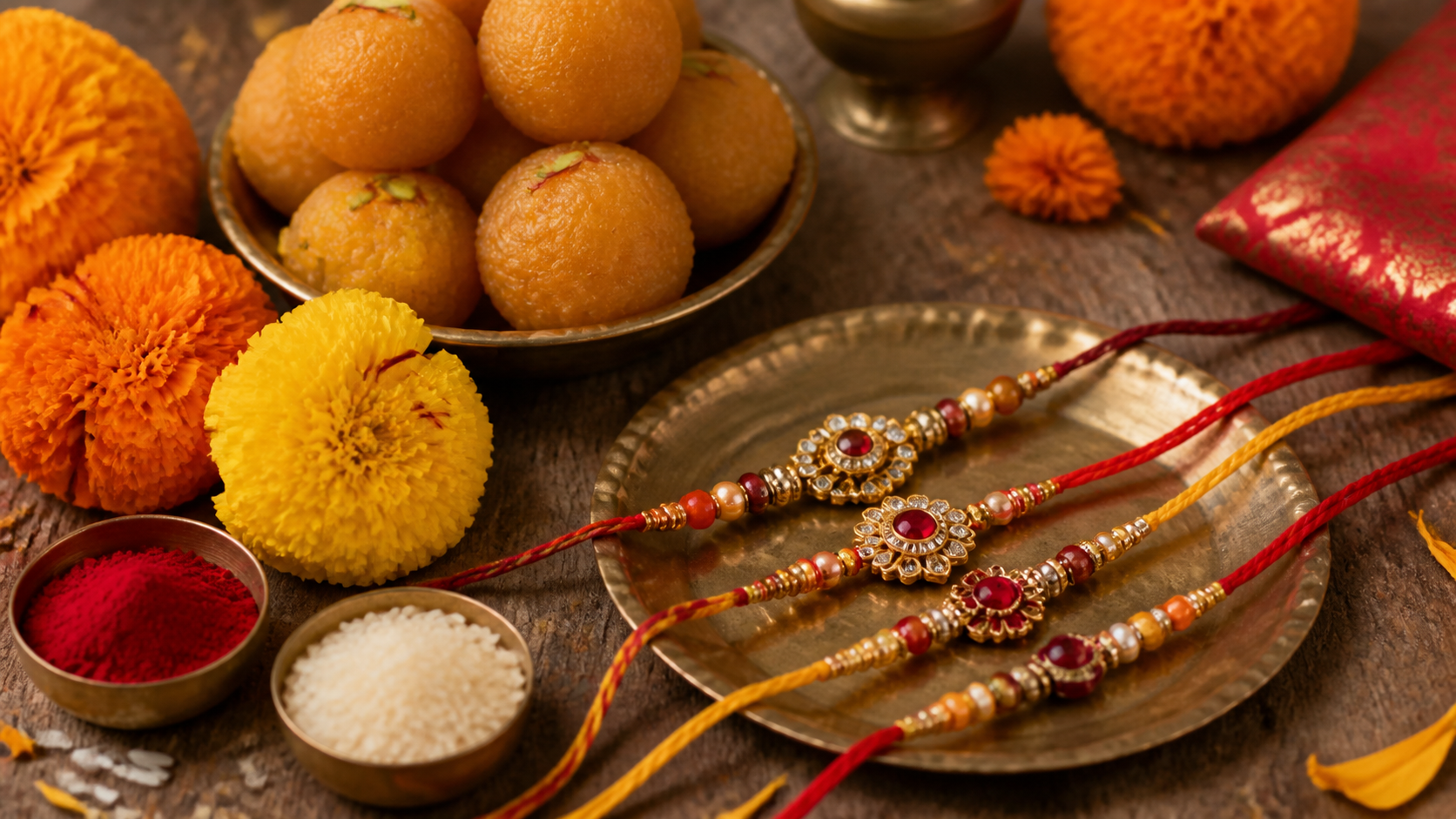 Raksha Bandhan Sibling Portrait AI Prompts hero image