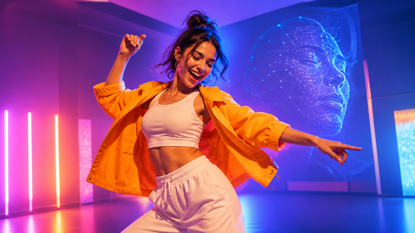 AI Face Dance Heldenbild