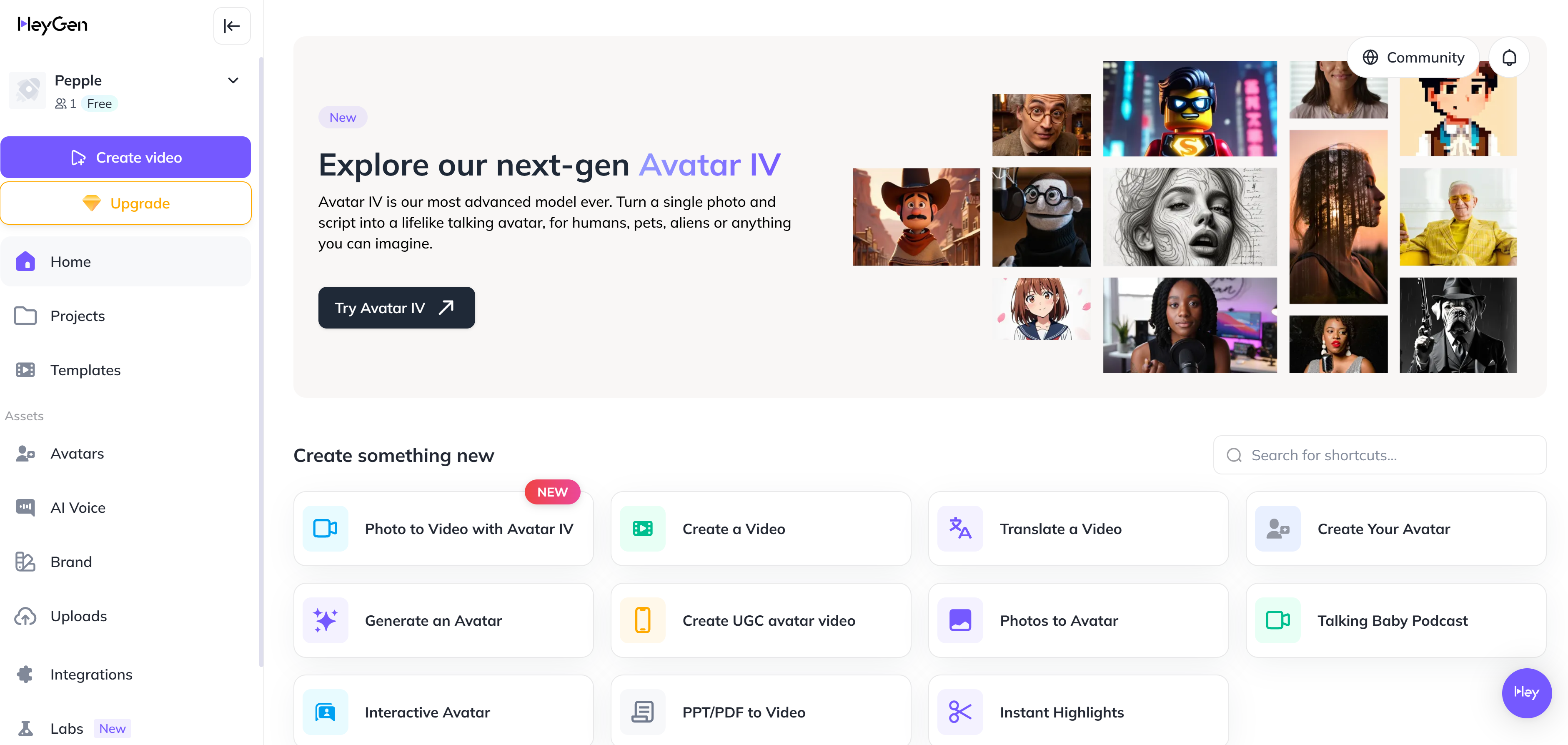 HeyGen AI-videogenerator: zet tekst om in professionele video 's