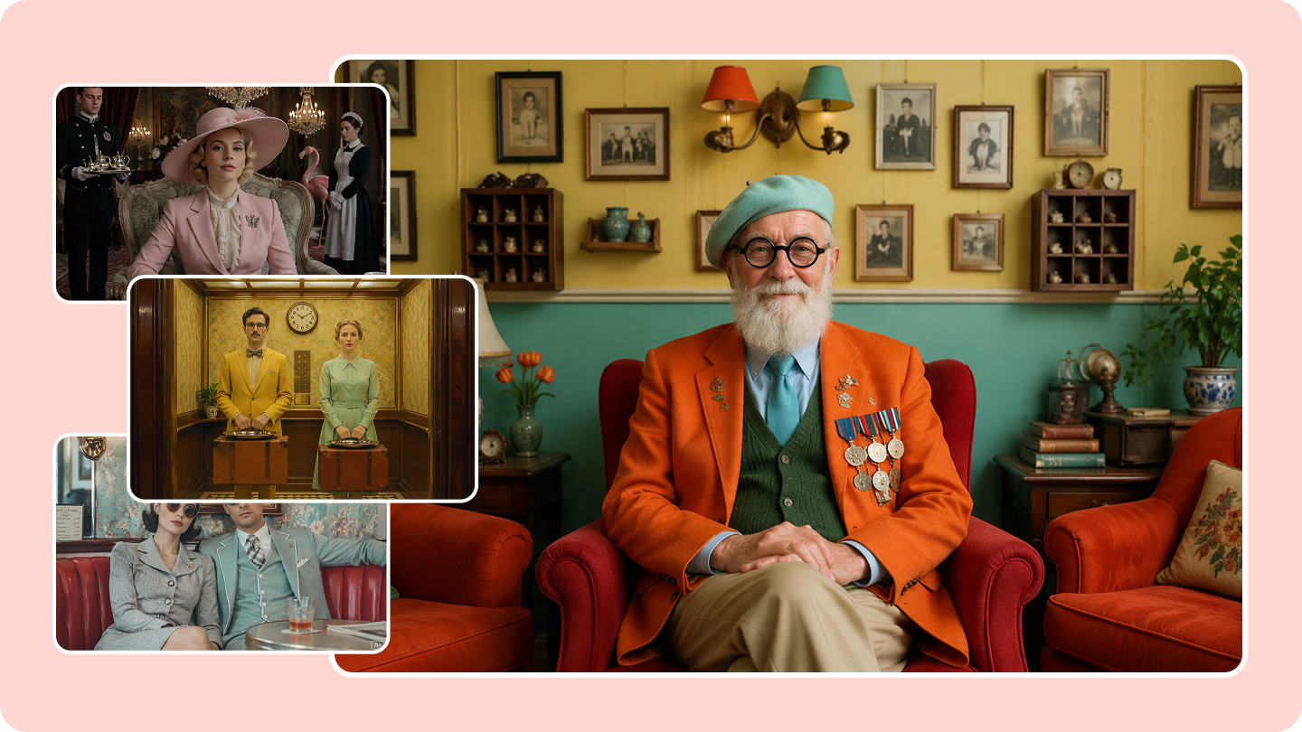 Explore Wes Anderson Style: Photos, Clothes & Create Easily Online