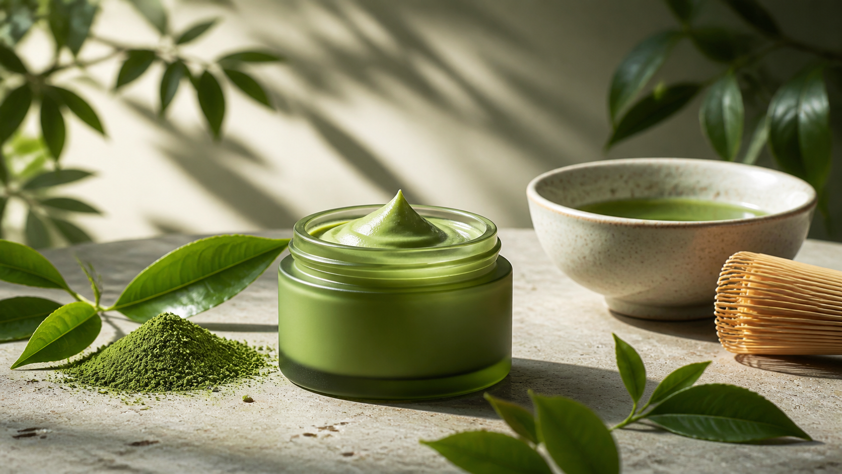 Matcha video çerçevesi görünümü