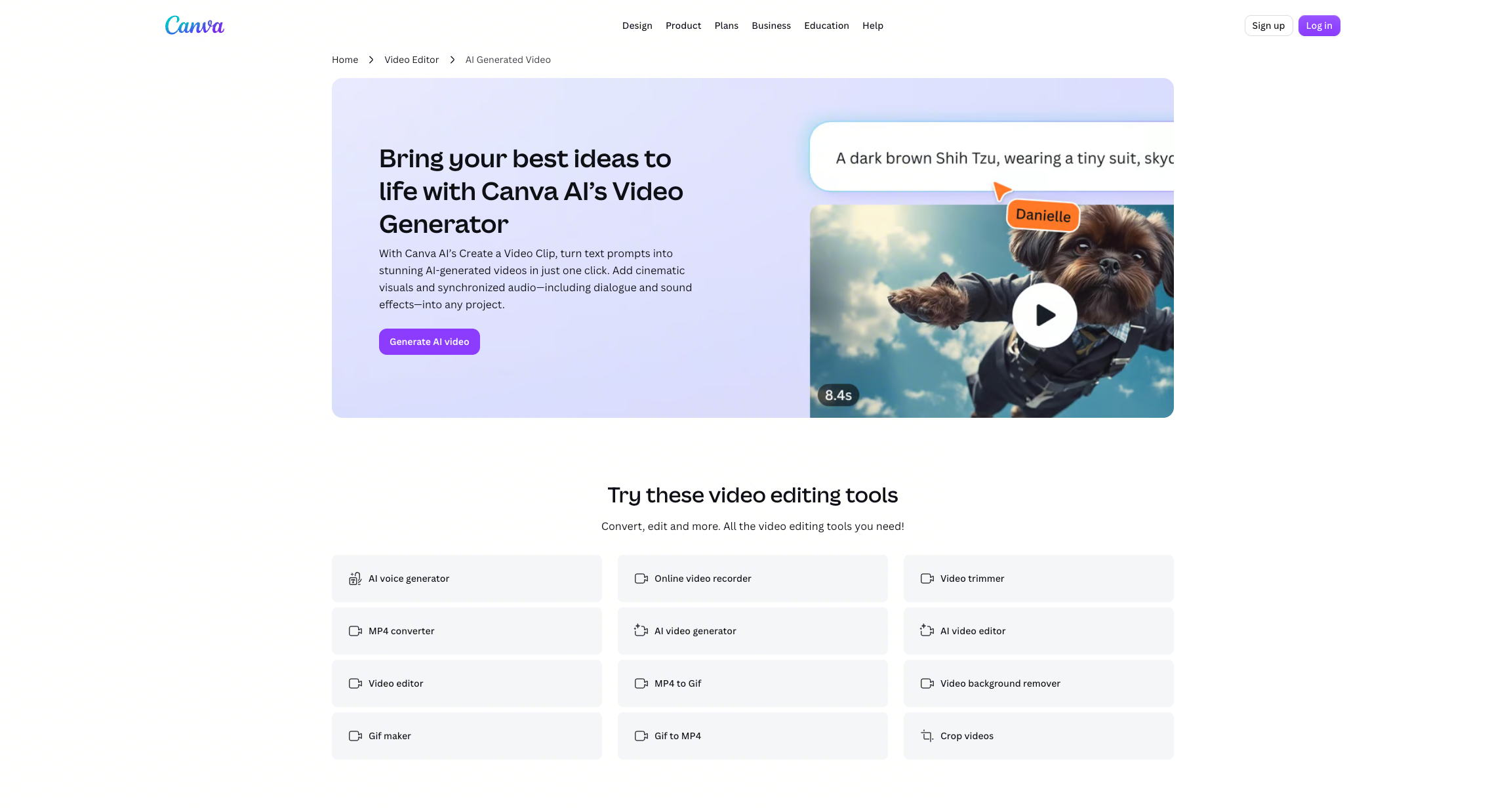 Canva: am besten, um einen generierten Clip in ein fertiges soziales Gut zu verwandeln